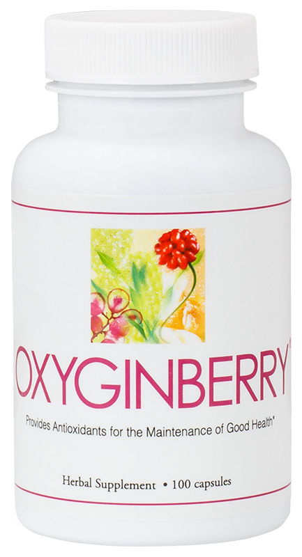 <em>Oxyginberry<sup>®</sup> Capsules</em>